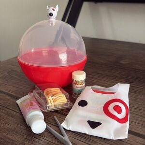 Target Bullseye Dog Dome and Accessories Miniverse